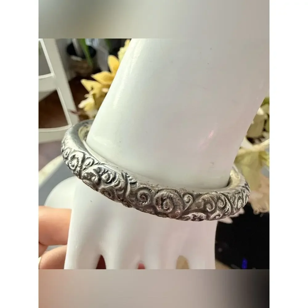 R. Blackinton & Co., 925 Sterling Silver VINTAGE Bangle Bracelet